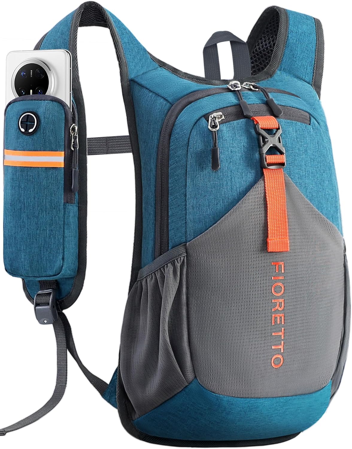 FIORETTO 10L Hiking Backpack for Women Men Mini Packable Backpack Lightweight Small Daypack for