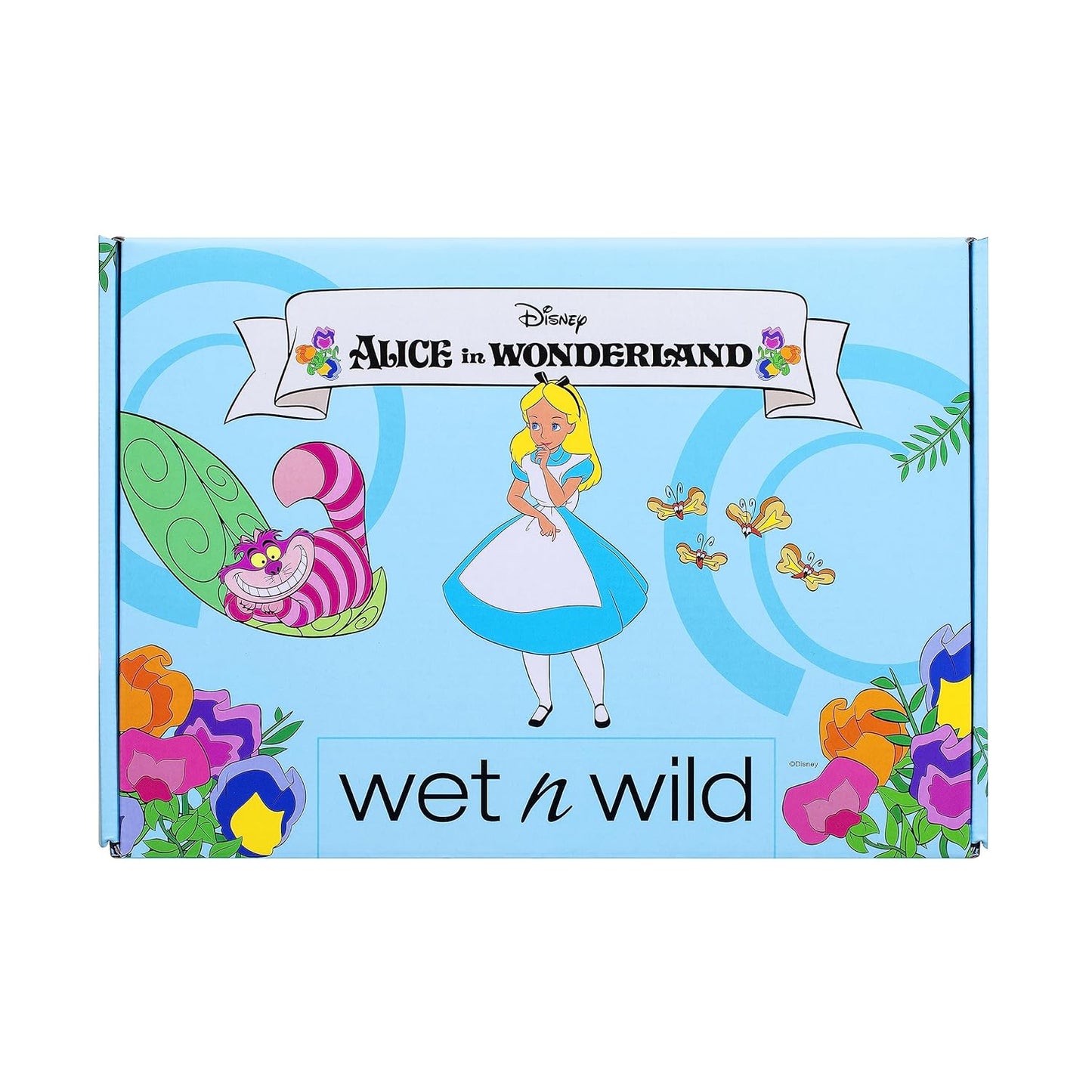 wet n wild Alice in Wonderland PR Box - Makeup Set with Versatile Brushes, Buildable & Blendable Palettes, Vibrant Colors, & Lip Glosses for Unique Looks, Cruelty-Free & Vegan