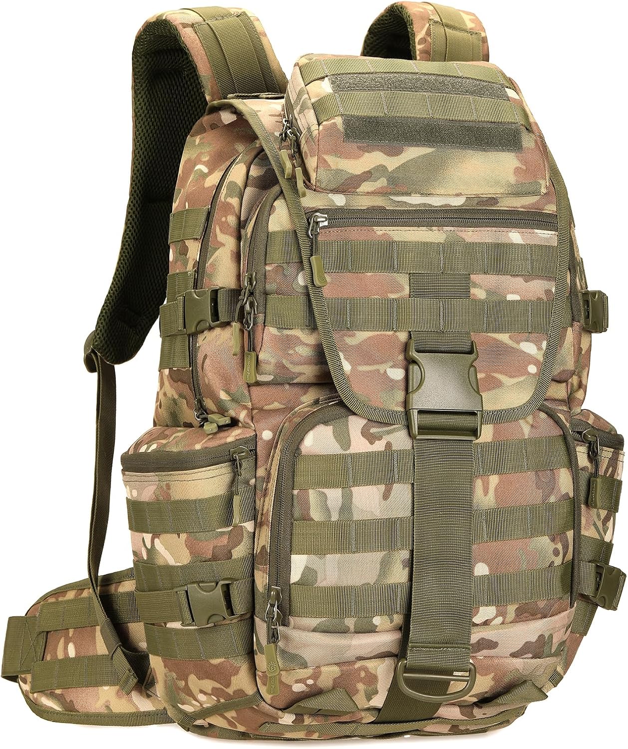 50L Military Tactical Backpack 3 Day Assault Pack Molle Daypack Hiking Backpack for Men and Women
