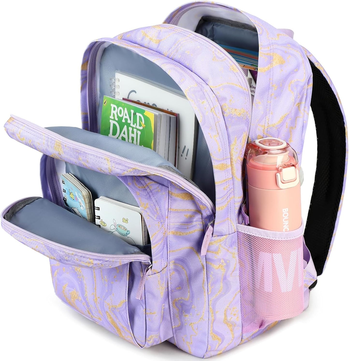 abshoo Classical Basic Travel Backpack For School Water Resistant Bookbag
