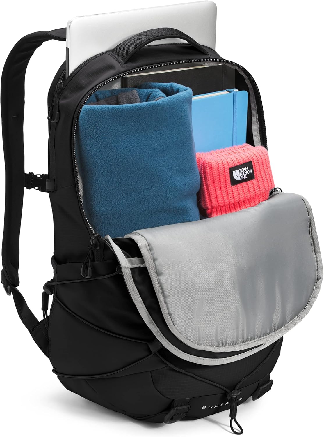 The North Face Borealis Commuter Laptop Backpack, TNF Black/TNF Black, One Size