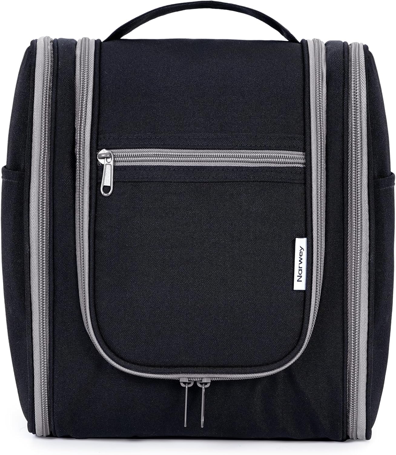 Narwey Small Hanging Travel Toiletry Bag Cosmetic Make Up Organizer for Women and Men (Medium