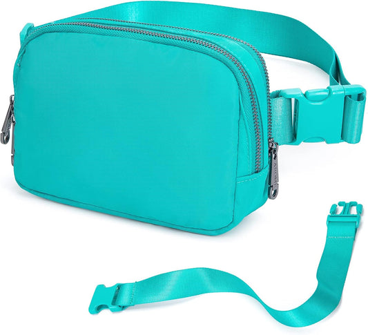 AROME Mini Belt Bag for Women, Fashion Waist Packs Fanny Pack Crossbody Bags with Strap Extender for Women Men, Waterproof Waist Bag Hip Bum Bag for Casual Travel Running Hiking Outdoor Sports