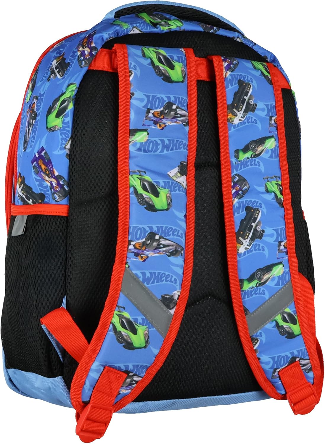 Hotwheels Backpack Finish Line Racing Design 16" School Bag