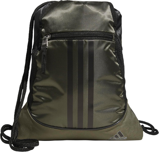 adidas Alliance Sackpack – Drawstring Backpack Small Bag for Men and Women