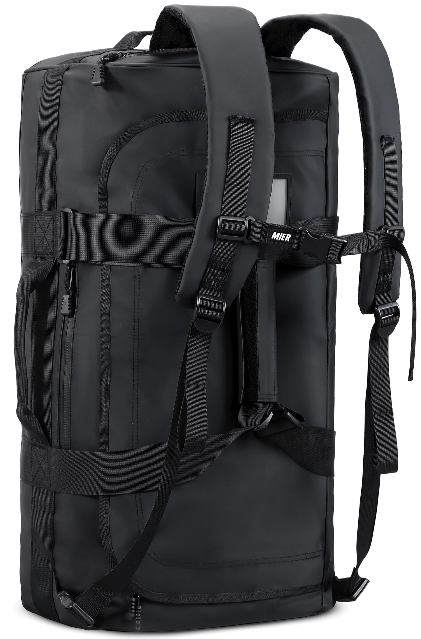 MIER 40L/60L/90L Water Resistant Backpack Duffel, Heavy Duty Duffle Bags