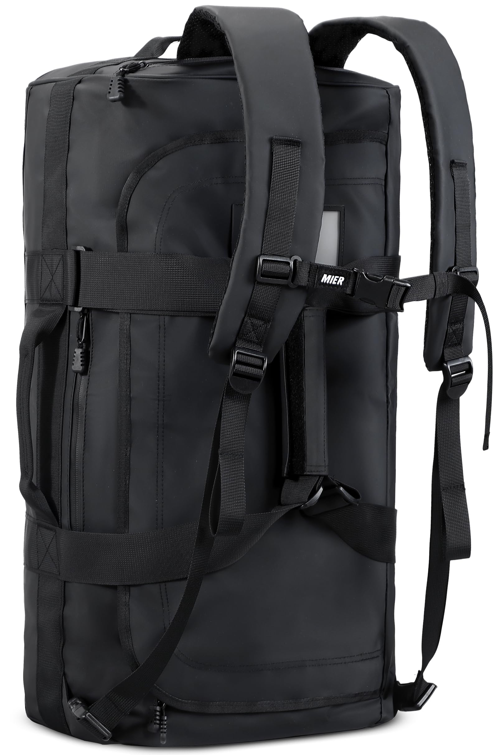 MIER 40L/60L/90L Water Resistant Backpack Duffel, Heavy Duty Duffle Bags