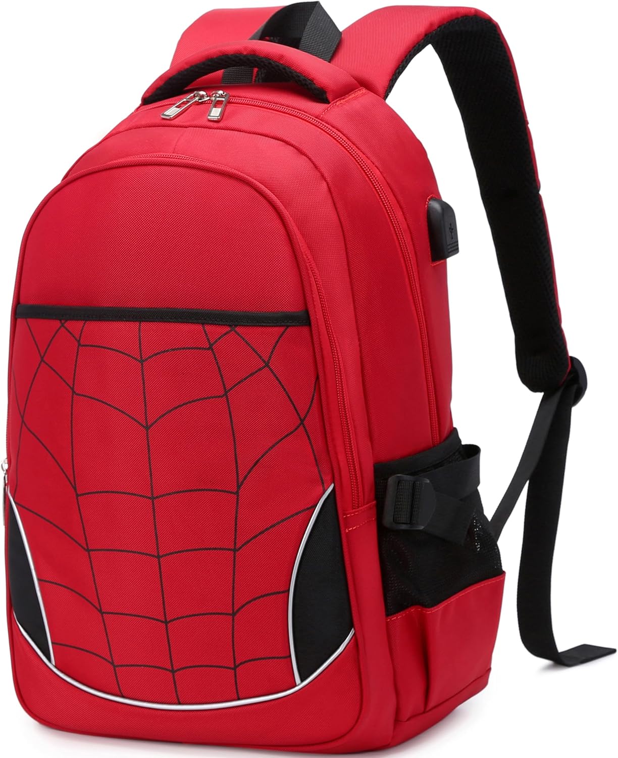 Boys Backpack with Lunch Box Kids Backpack for School Bag for Kids Bookbag Set School Backpacks for Boys (Red)