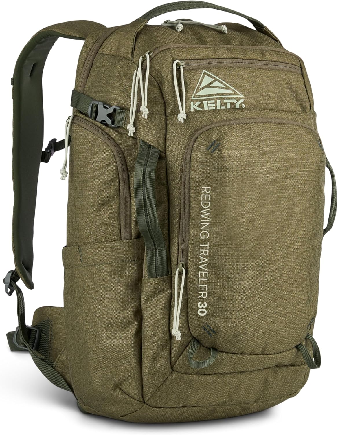 Kelty | Redwing Traveler Backpacks, Travel Pack for Adventure Travel | Burnt Olive & Black