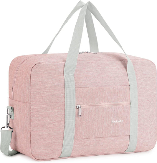 For Spirit Airlines Personal Item Bag 18x14x8 Foldable Travel Duffel Bag Tote Carry on Luggage Duffle Overnight for Women and Men