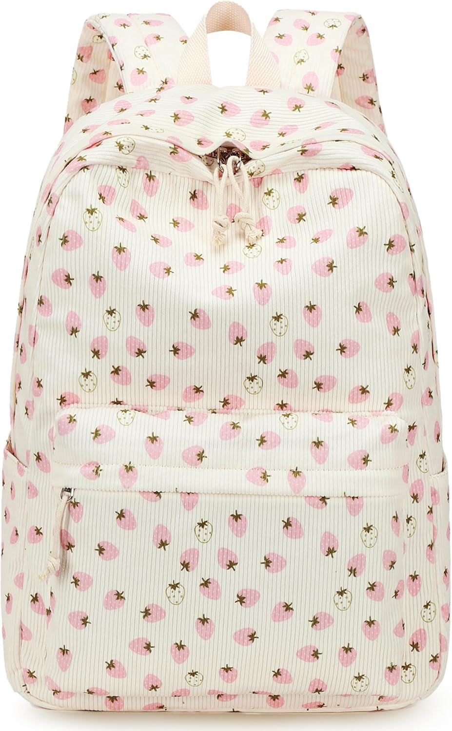 School Backpack for Teen Girls Bookbags Elementary High School Corduroy Laptop Bags Women Travel