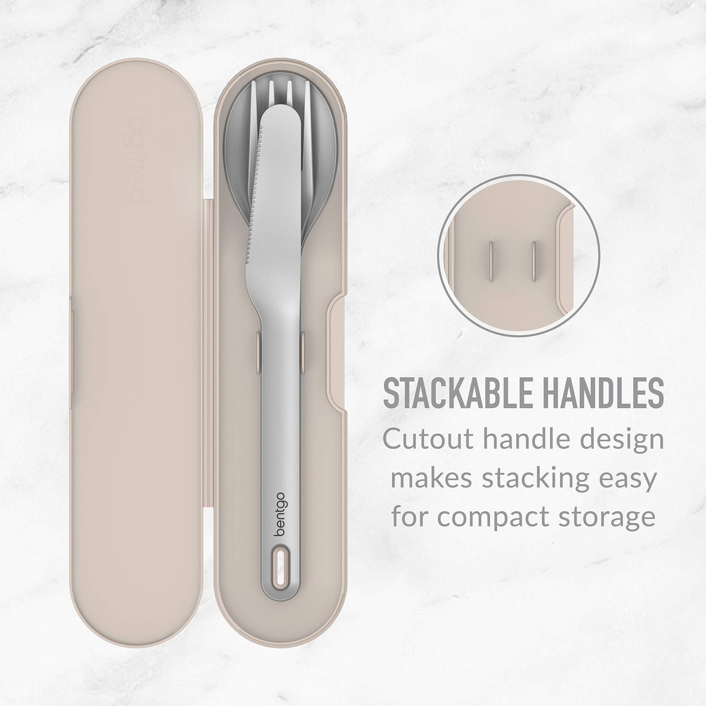 Bentgo Stainless Steel Reusable Travel Utensil Set