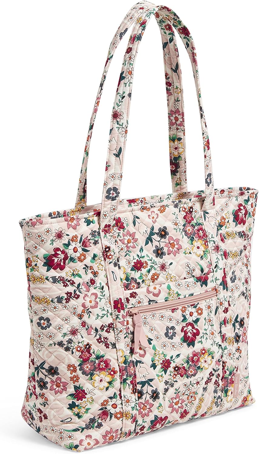 Vera Bradley Women's Cotton Small Vera Tote Bag