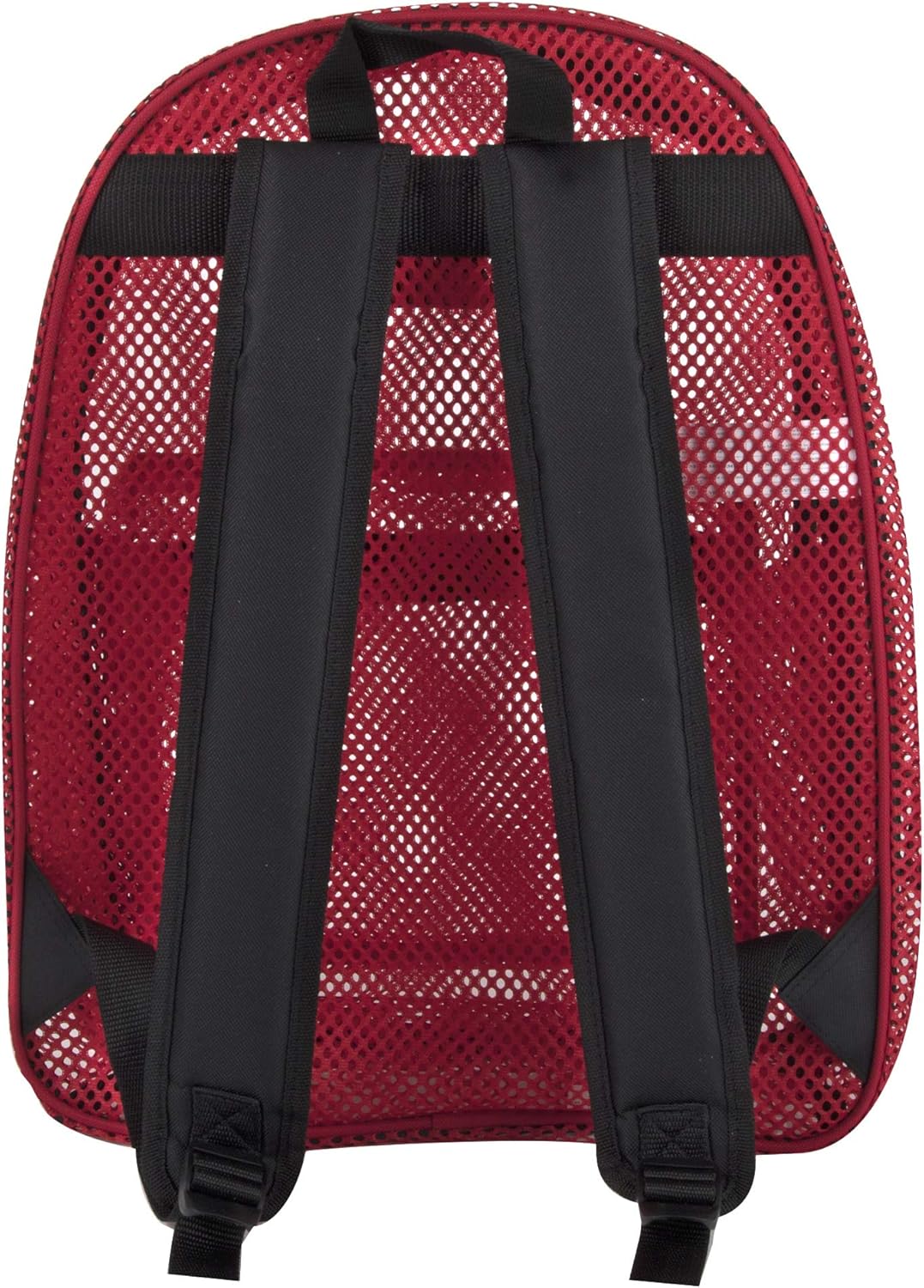 Summit Ridge Mesh Backpacks for Kids, Adults, School, Beach, and Travel, Colorful Transparent Mesh Backpacks with Padded Straps Large