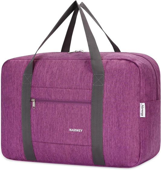 For Spirit Airlines Personal Item Bag 18x14x8 Foldable Travel Duffel Bag Tote Carry on Luggage Duffle Overnight for Women and Men