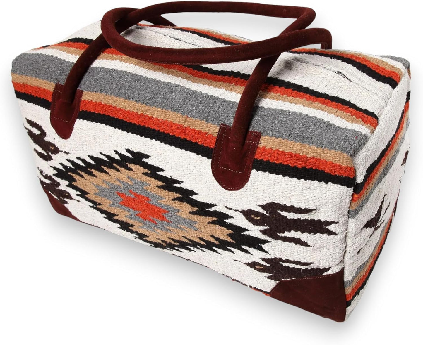 Southwestern Large Weekender Travel Bag Western Duffle Bag Boho Travel Bag