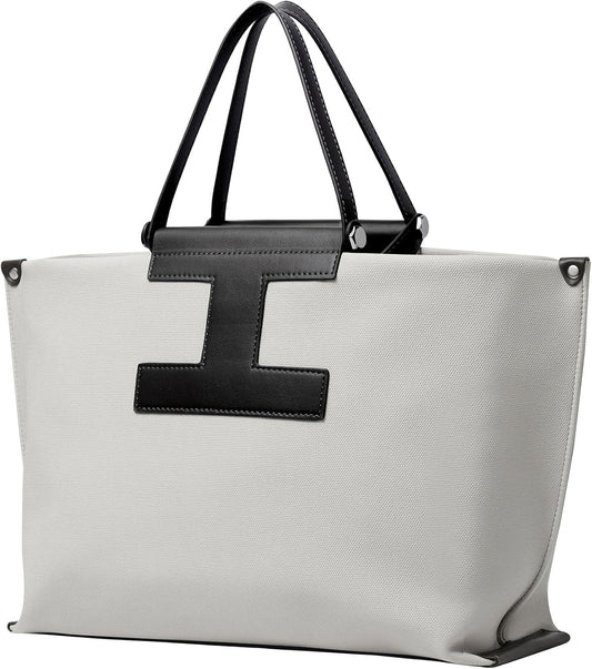 CHUNLI Laptop Tote Bag for Women,15.6 Inch Waterproof Scratch-Resistant Leather Work Computer Bag Business Office Briefcase