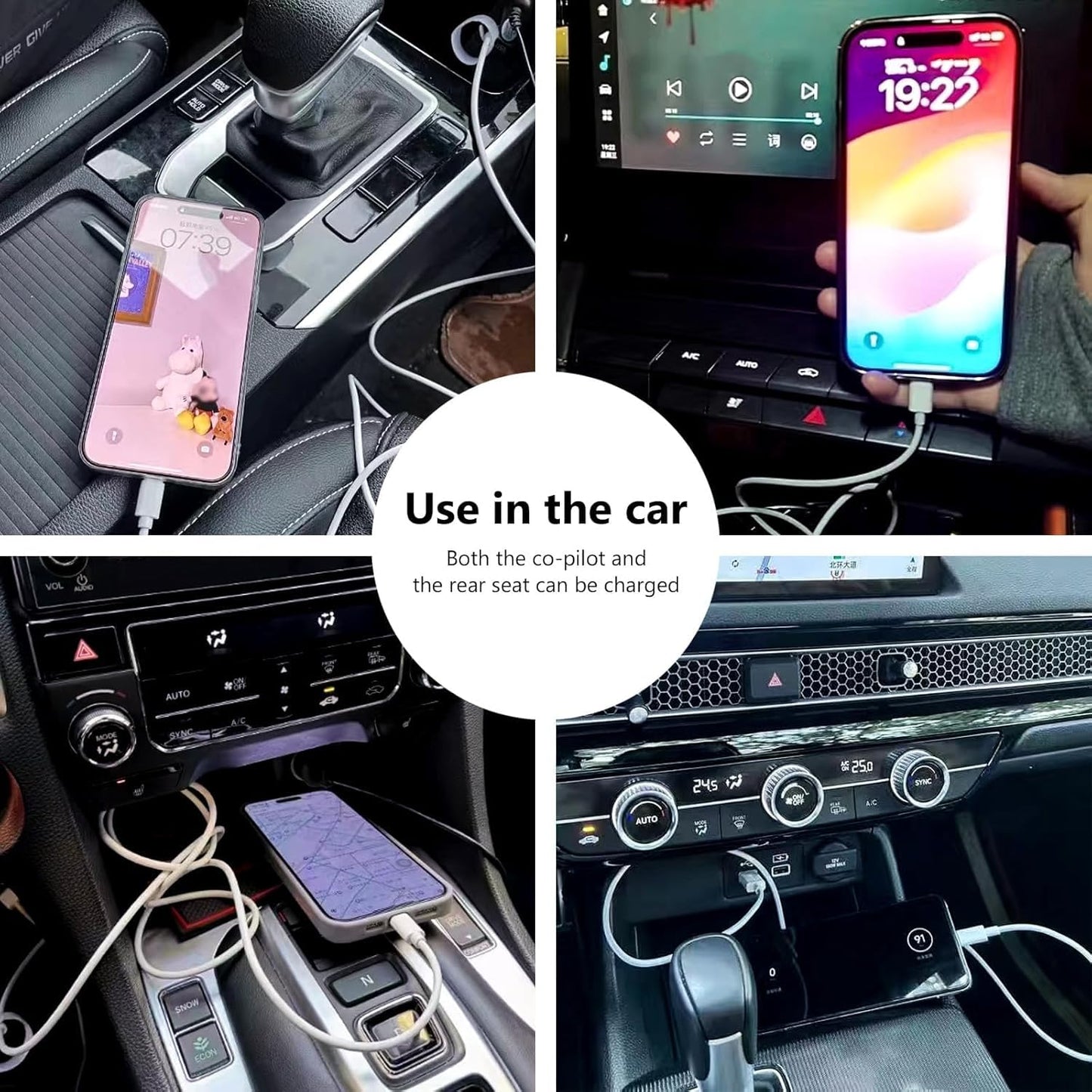 USB A to USB C Woven Cable Compatible for Apple iPhone 17 Air 16E,iPhone 15/16 Pro Max, 15/6 Plus Car Play Charging Cord, iPad 10th Gen, iPad 11 2025, iPad Pro Air 5th/4th Gen, Mini 6th Type-c Charger