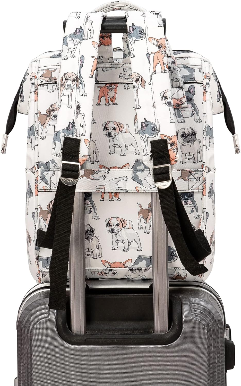Kinmac Wide Open Style Laptop Backpack College Travel Outdoor Backpack For Laptop Up to 15.6 Inch