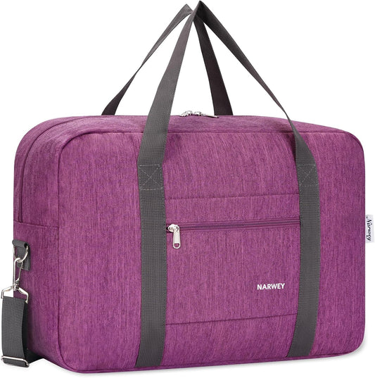 For Spirit Airlines Personal Item Bag 18x14x8 Foldable Travel Duffel Bag Tote Carry on Luggage Duffle Overnight for Women and Men