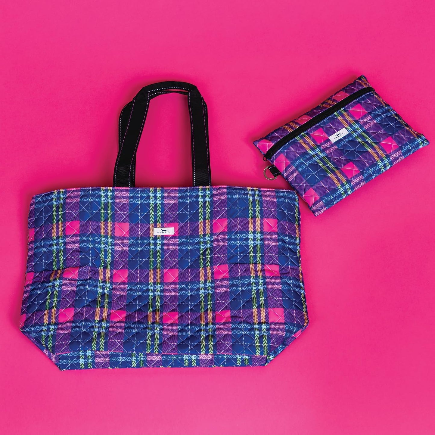 SCOUT Plus 1 Foldable Travel Bag, 2 Bags in 1, Tote Folds into Zipper Pouch