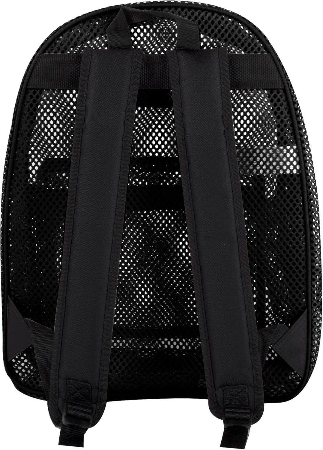 Summit Ridge Mesh Backpacks for Kids, Adults, School, Beach, and Travel, Colorful Transparent Mesh Backpacks with Padded Straps