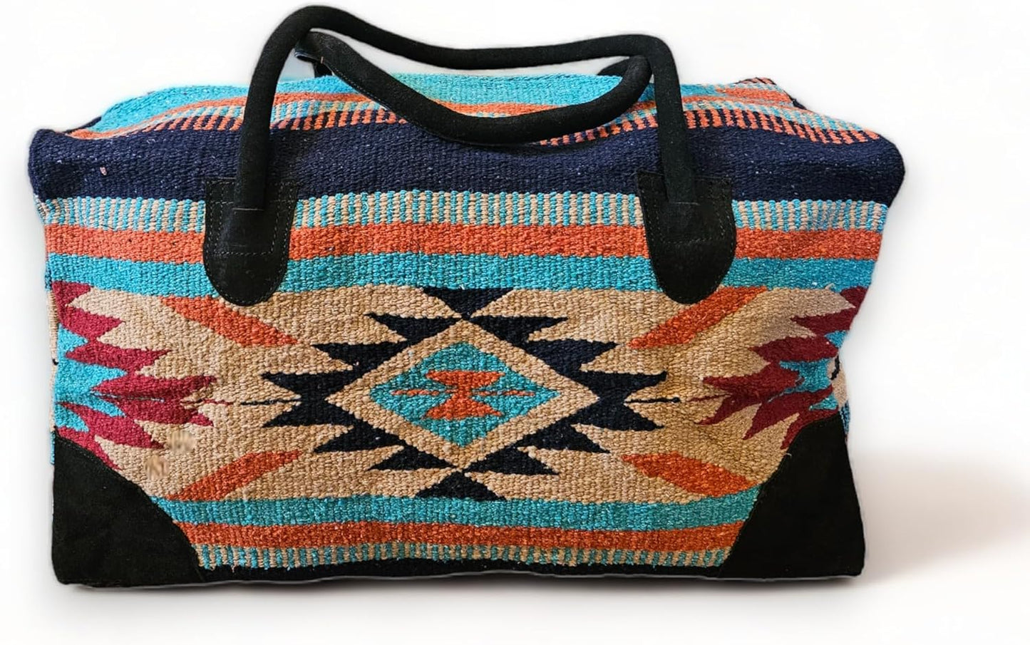 Southwestern Large Weekender Travel Bag Western Duffle Bag Boho Travel Bag