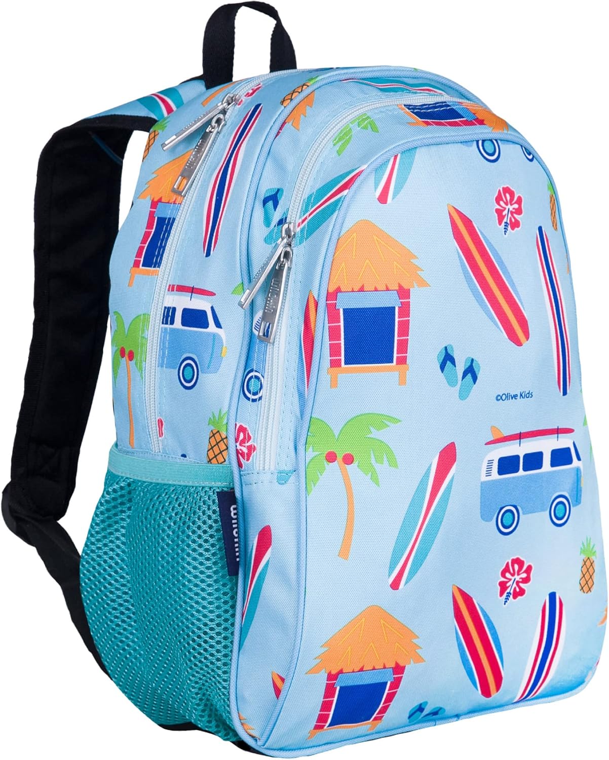 Wildkin 15-inch Kids Backpack – Durable, Padded, Adjustable for School & Travel - Surf Shack