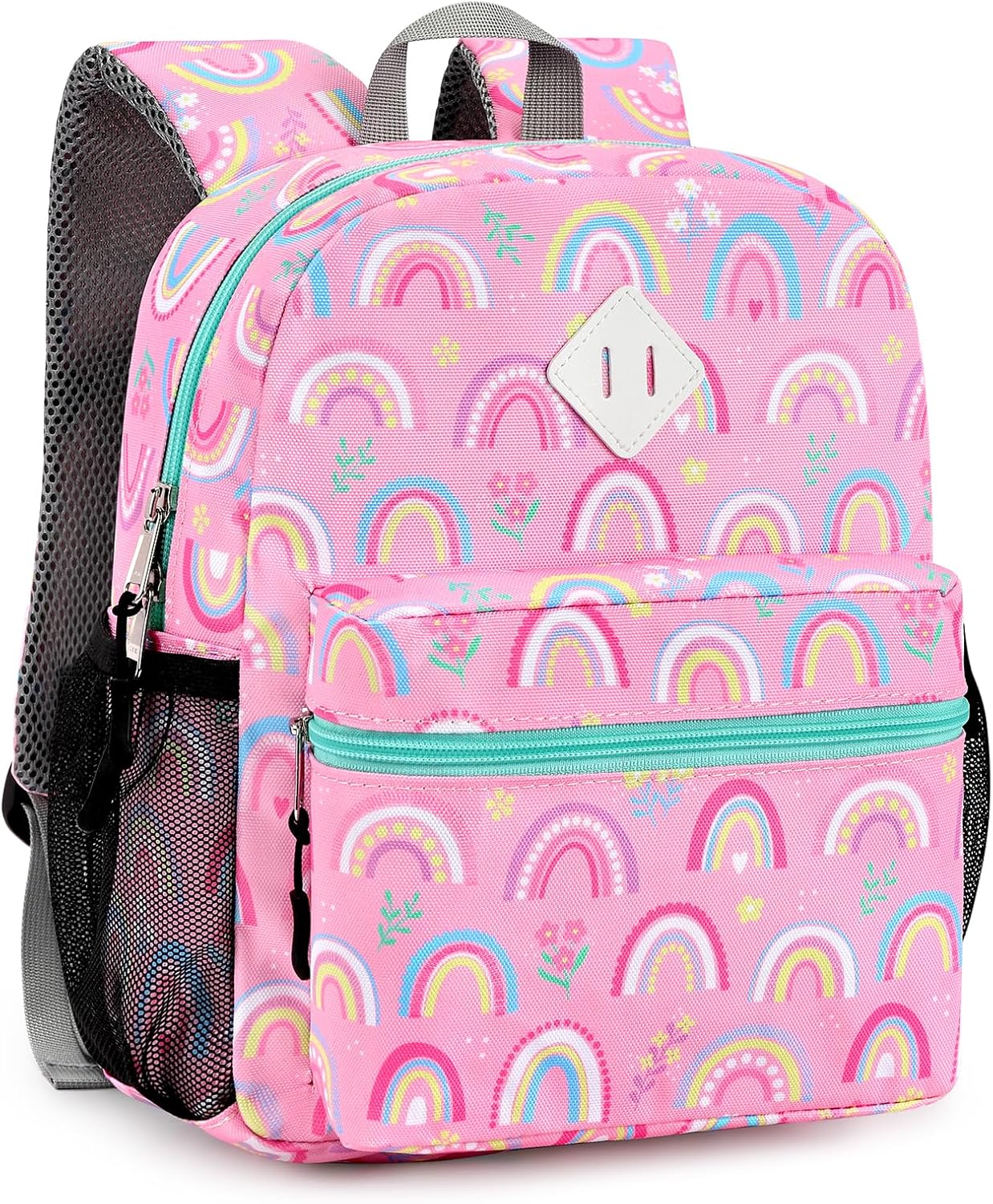STEAMEDBUN Toddler Backpack for Boys 2-4,Rainbow Preschool Backpack for Baby Daycare,Mini