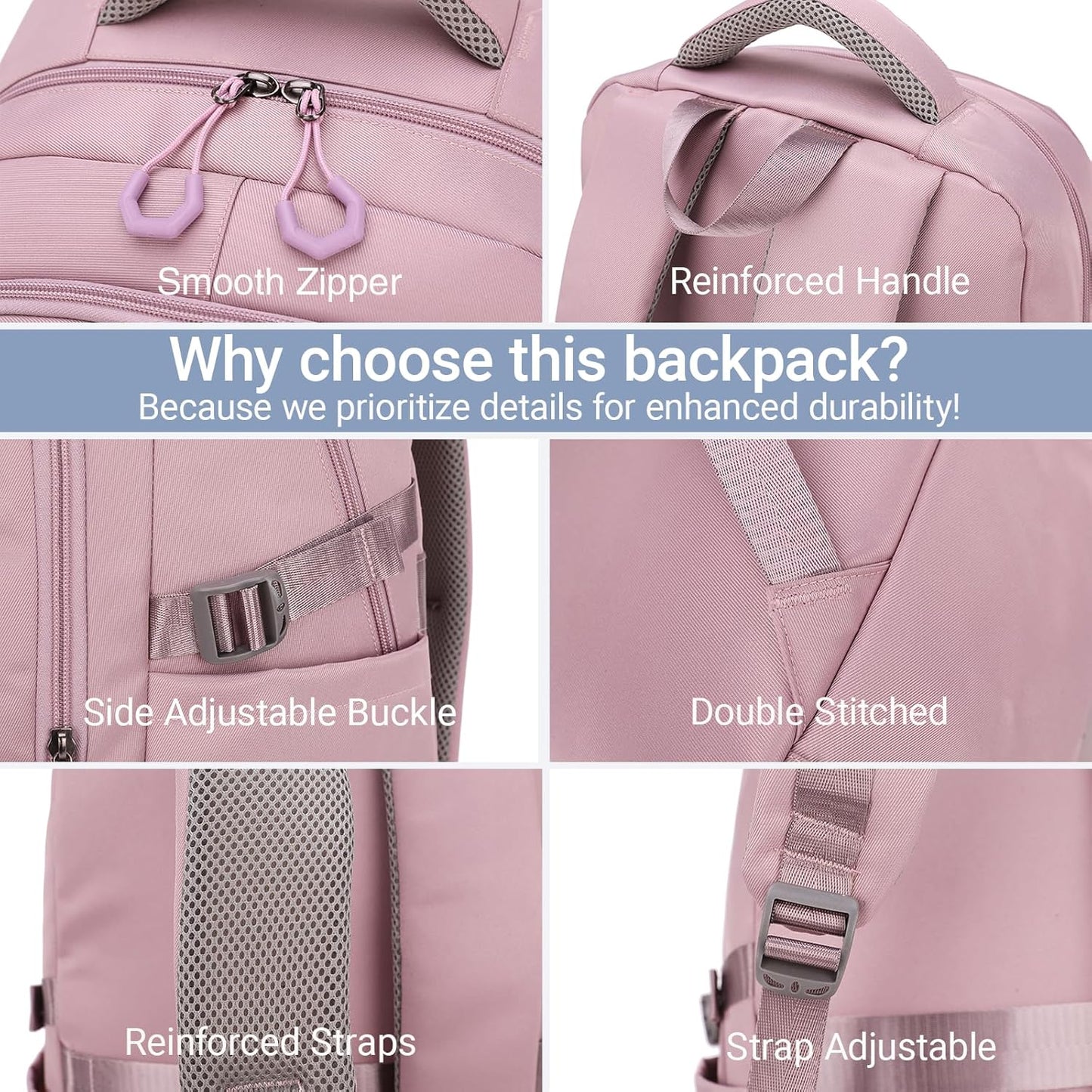 Kids Backpacks for School Teens Girls Cute Backpack for School Bookbag Women Travel Student Large Book Bag Boys, Blue