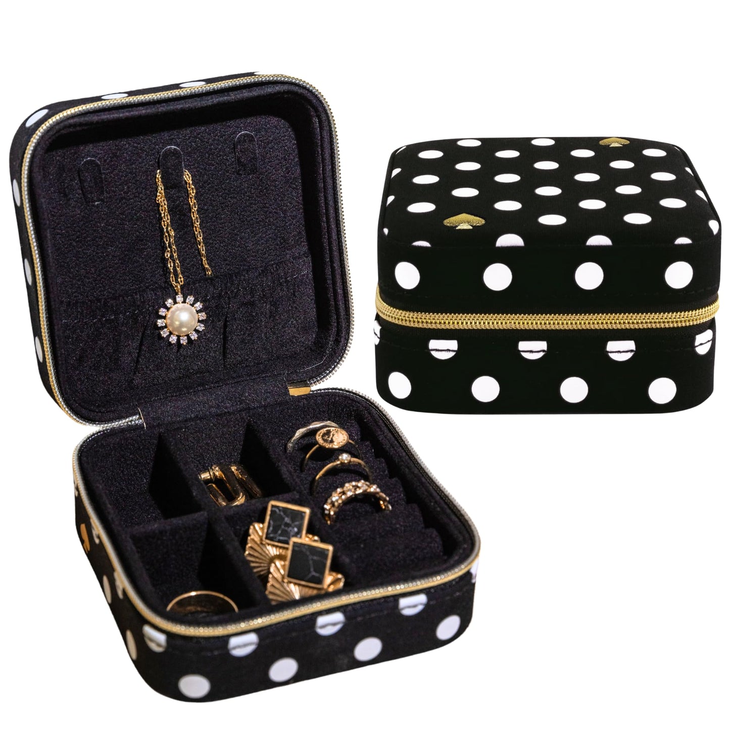 kate spade new york Travel Jewelry Case, Polka Dot