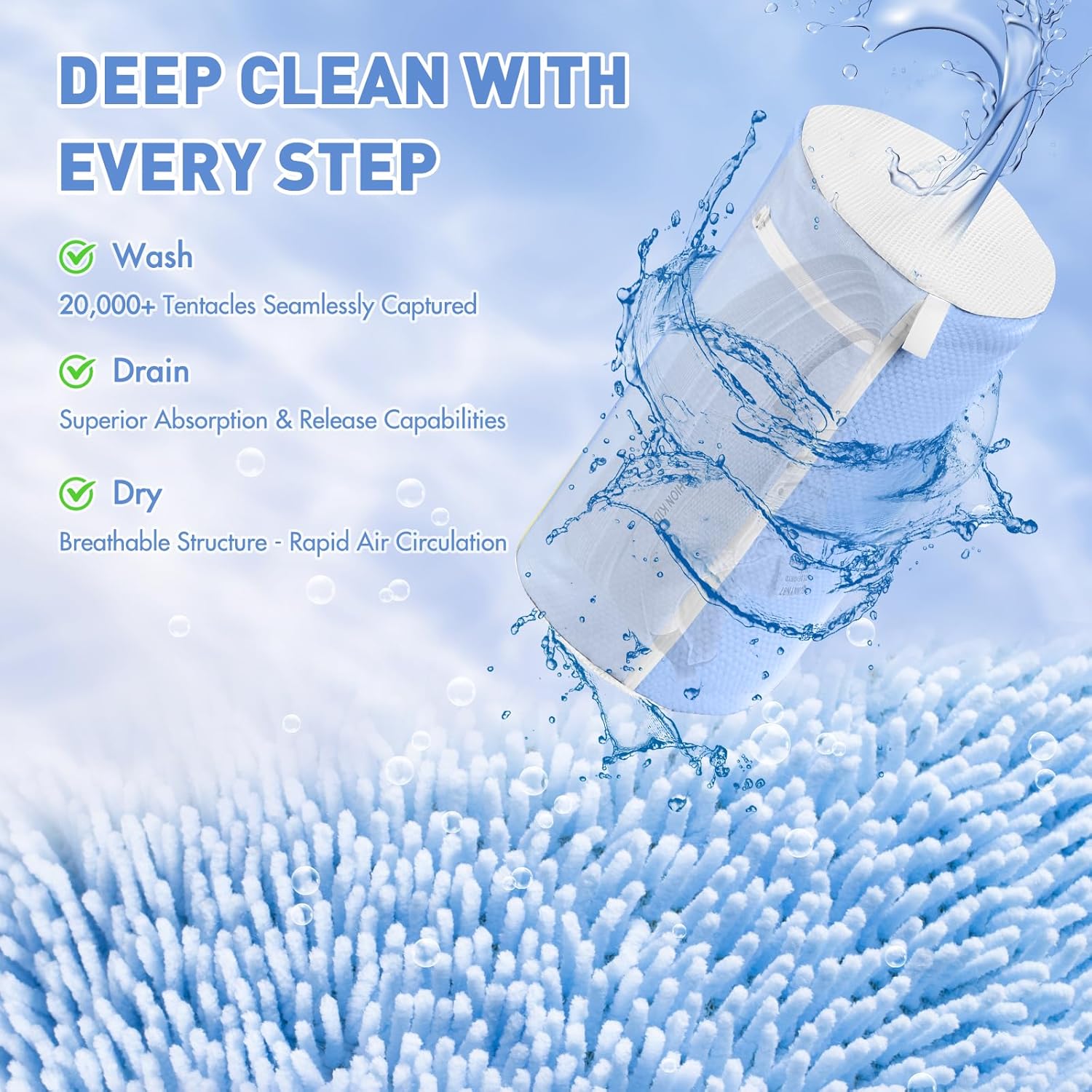 Shoe Washing Machine Bag for Washer and Dryer - Reusable Lint-free, Large Sneaker Laundry Bag for