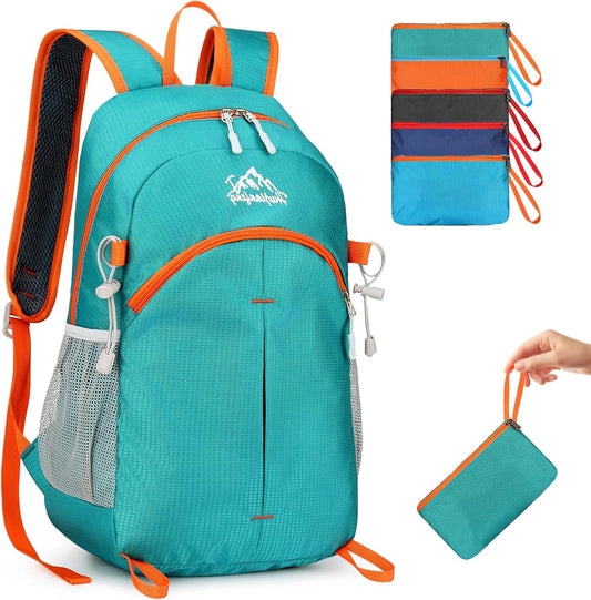 20L Small Hiking Backpack, Lightweight Foldable Daypack Water-resistant Travel Camping Packable Backpack