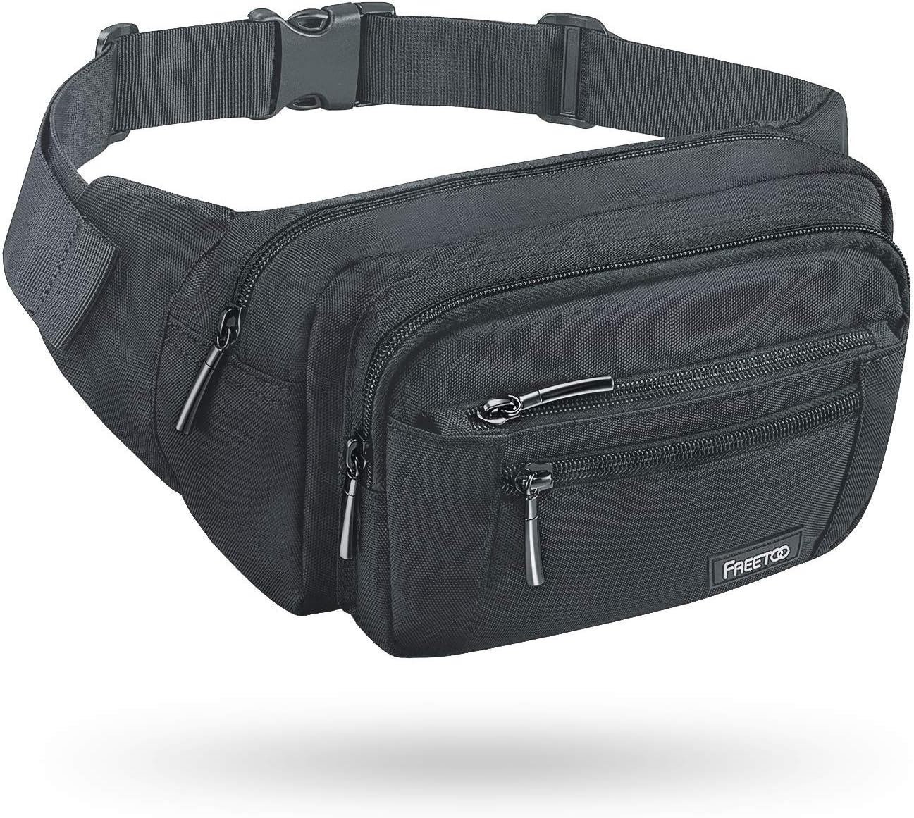 FREETOO Waist Pack Bag Fanny Pack for Men&Women Hip Bum Bag with Adjustable Strap for Outdoors Workout Traveling Casual Running Hiking Cycling