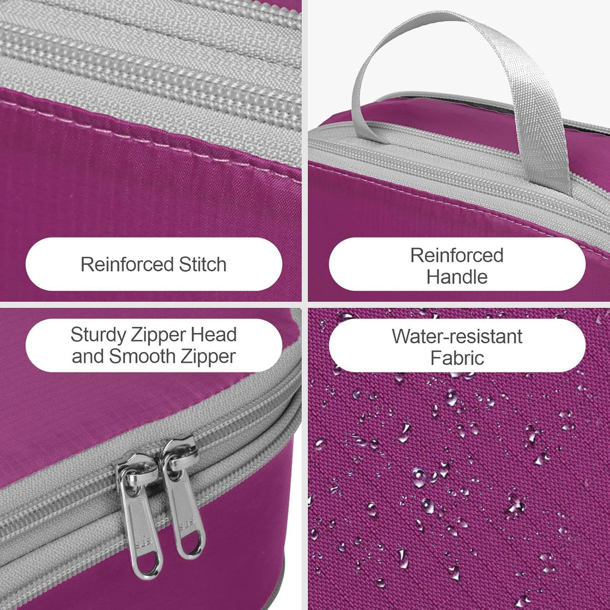 Cambond Compression Packing Cubes for Travel Women - Travel Bags Luggage Organizers Travel