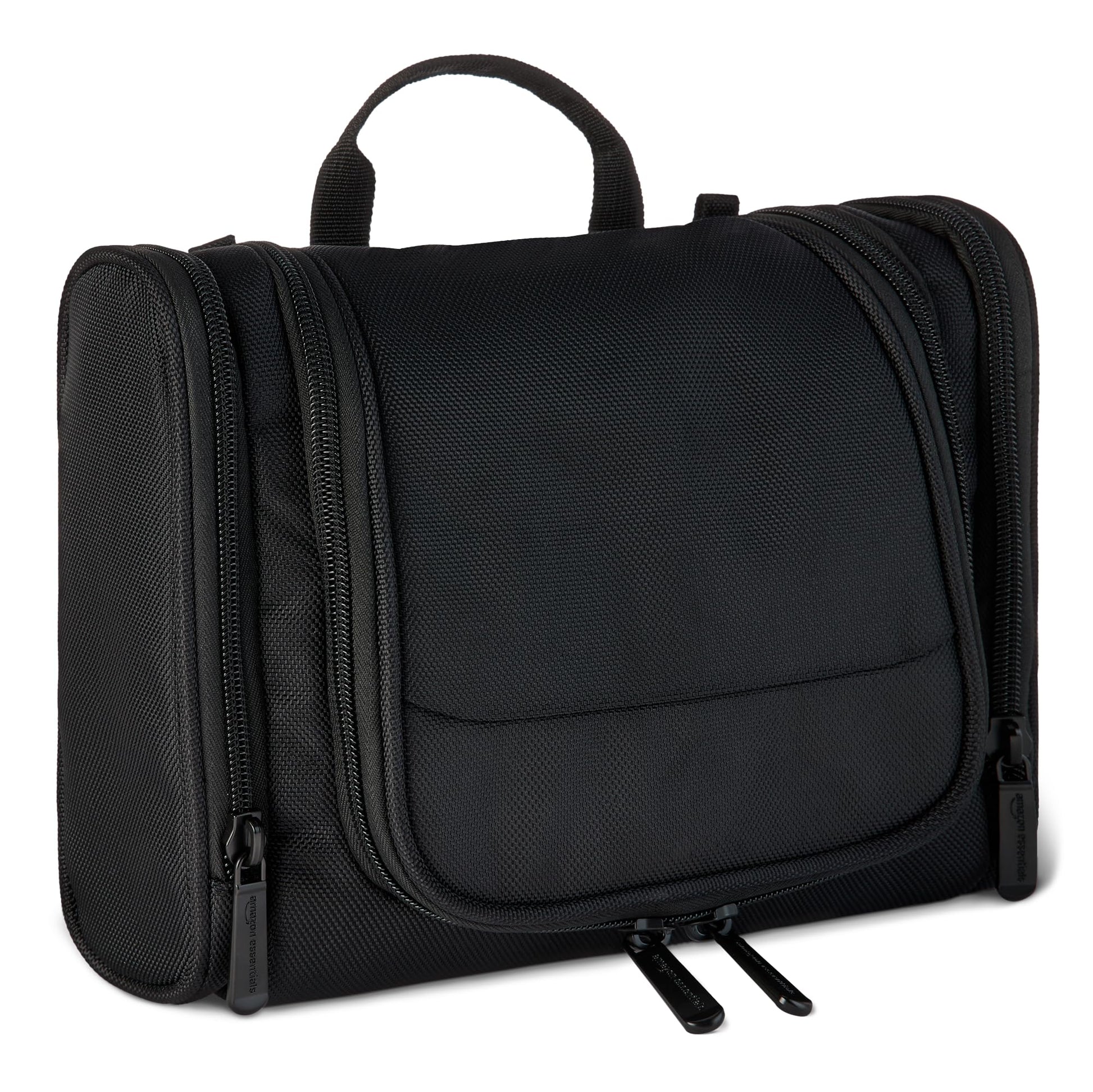 Amazon Essentials Spacious Toiletry Bag, Hanging Cosmetic Dopp Kit with Multiple Compartments