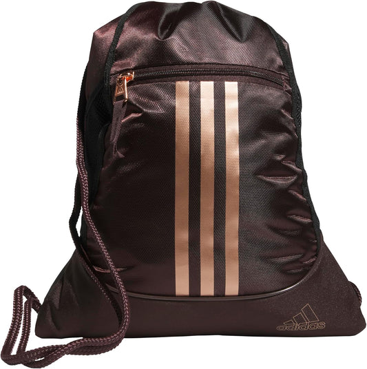 adidas Alliance Sackpack – Drawstring Backpack Small Bag for Men and Women