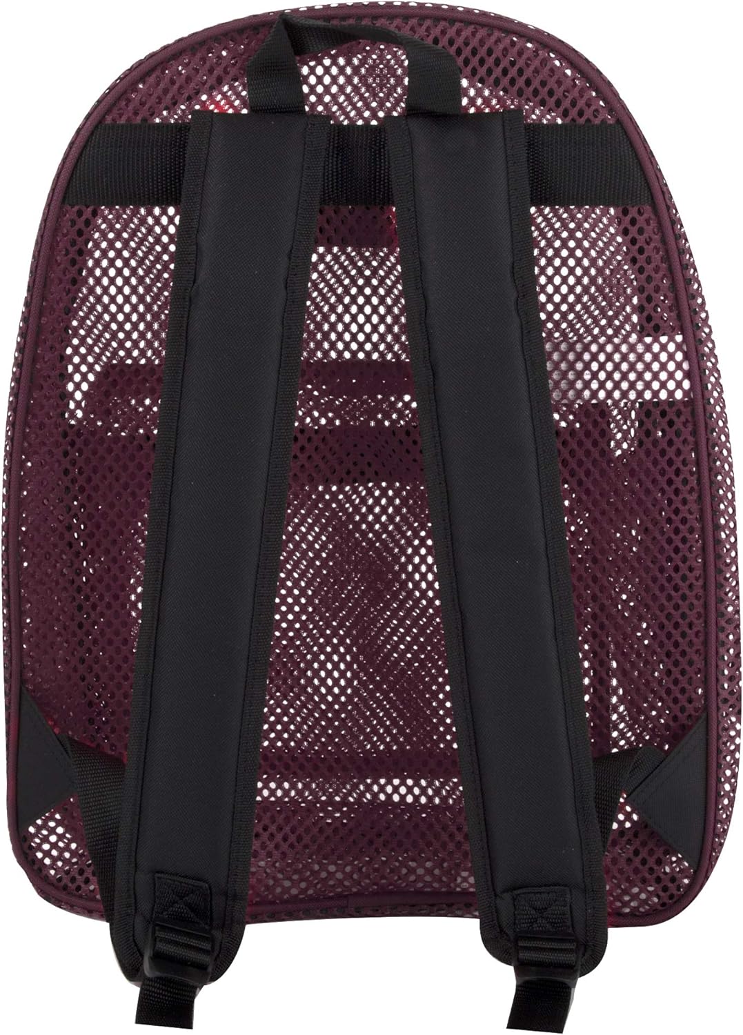 Summit Ridge Mesh Backpacks for Kids, Adults, School, Beach, and Travel, Colorful Transparent Mesh