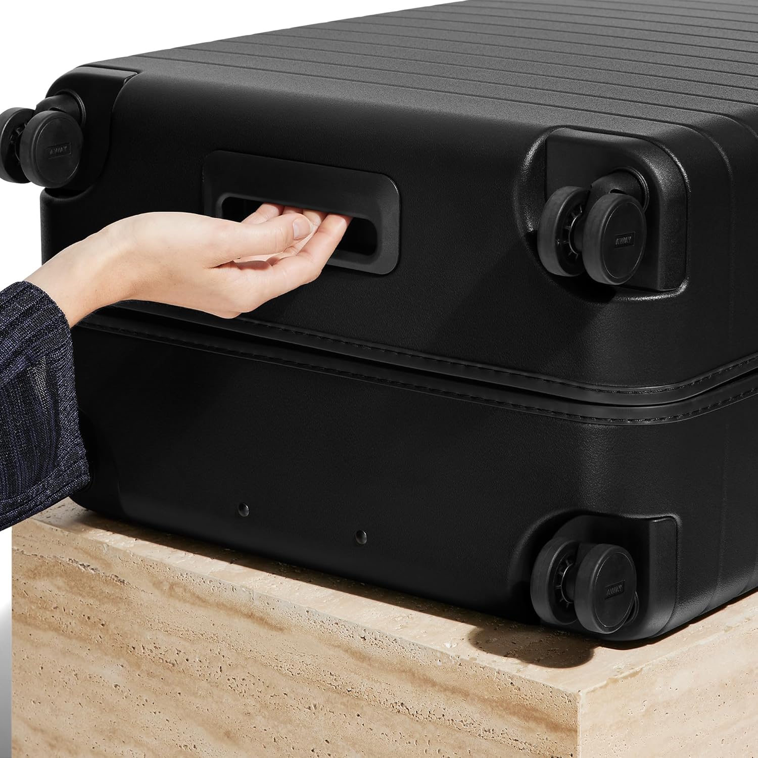 Away Large Checked Luggage, 29 Inch Hardside Suitcase with Spinner Wheels, Lightweight & Durable