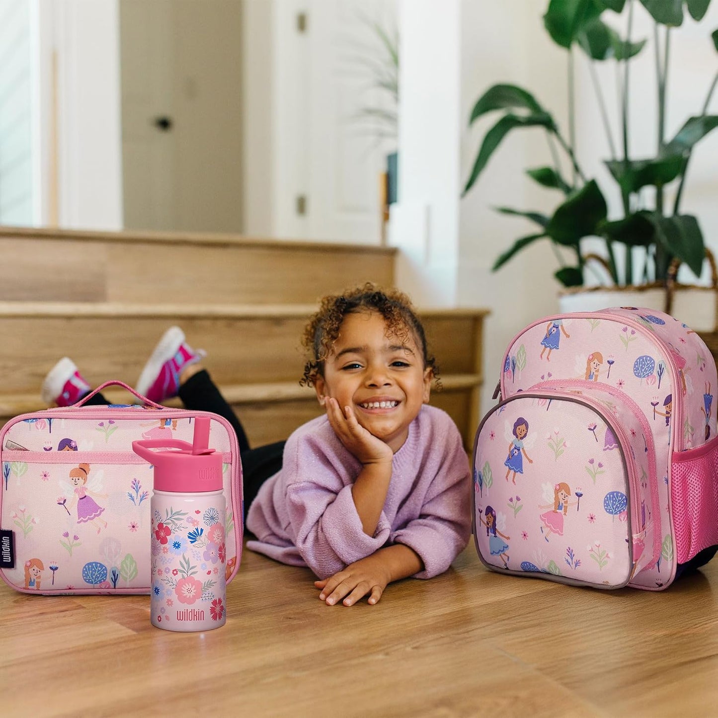 Wildkin 12-inch Kids Backpack – Padded, Adjustable, Ideal for Daycare & Travel (Fairy Garden)