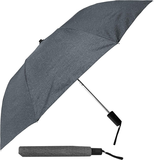The Spectrum Popular Style 42" Automatic Open Compact Travel Umbrella for Rain, Wind & Sun, Sturdy Lightweight Small Portable Stick Umbrella for Men and Women