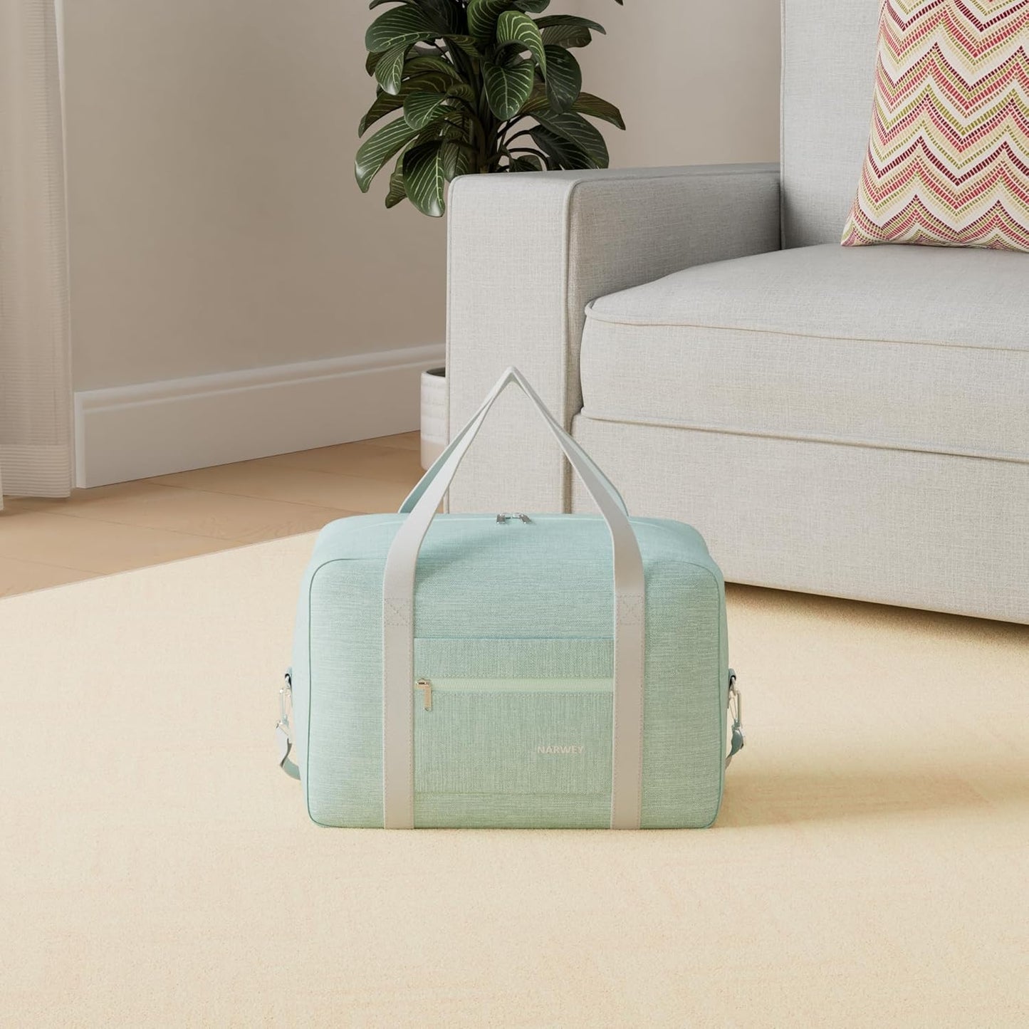 For Spirit Airlines Personal Item Bag 18x14x8 Foldable Travel Duffel Bag Tote Carry on Luggage Duffle Overnight for Women and Men