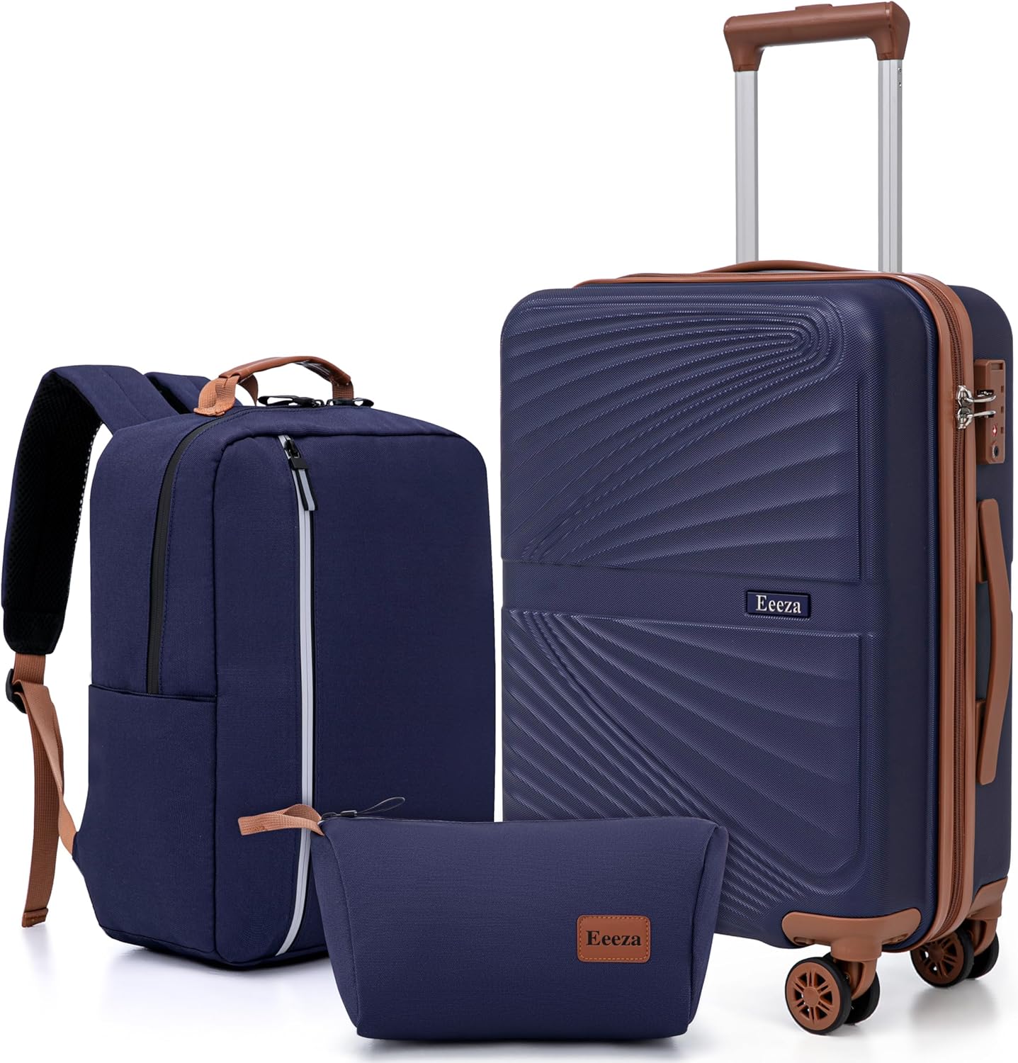 Luggage Sets 3 Piece, Suitcases with Wheels, ABS Hard Case Luggage with TSA Lock Spinner Wheels