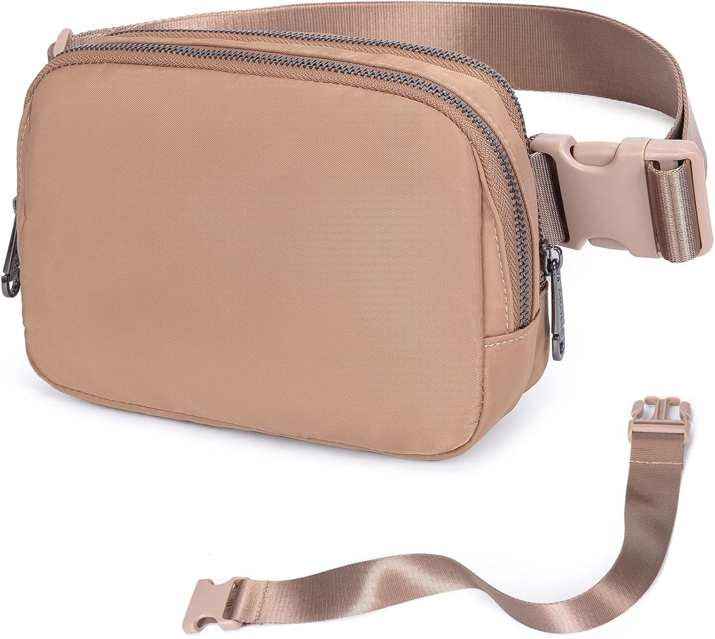 AROME Mini Belt Bag for Women, Fashion Waist Packs Fanny Pack Crossbody Bags with Strap Extender for Women Men, Waterproof Waist Bag Hip Bum Bag for Casual Travel Running Hiking Outdoor Sports