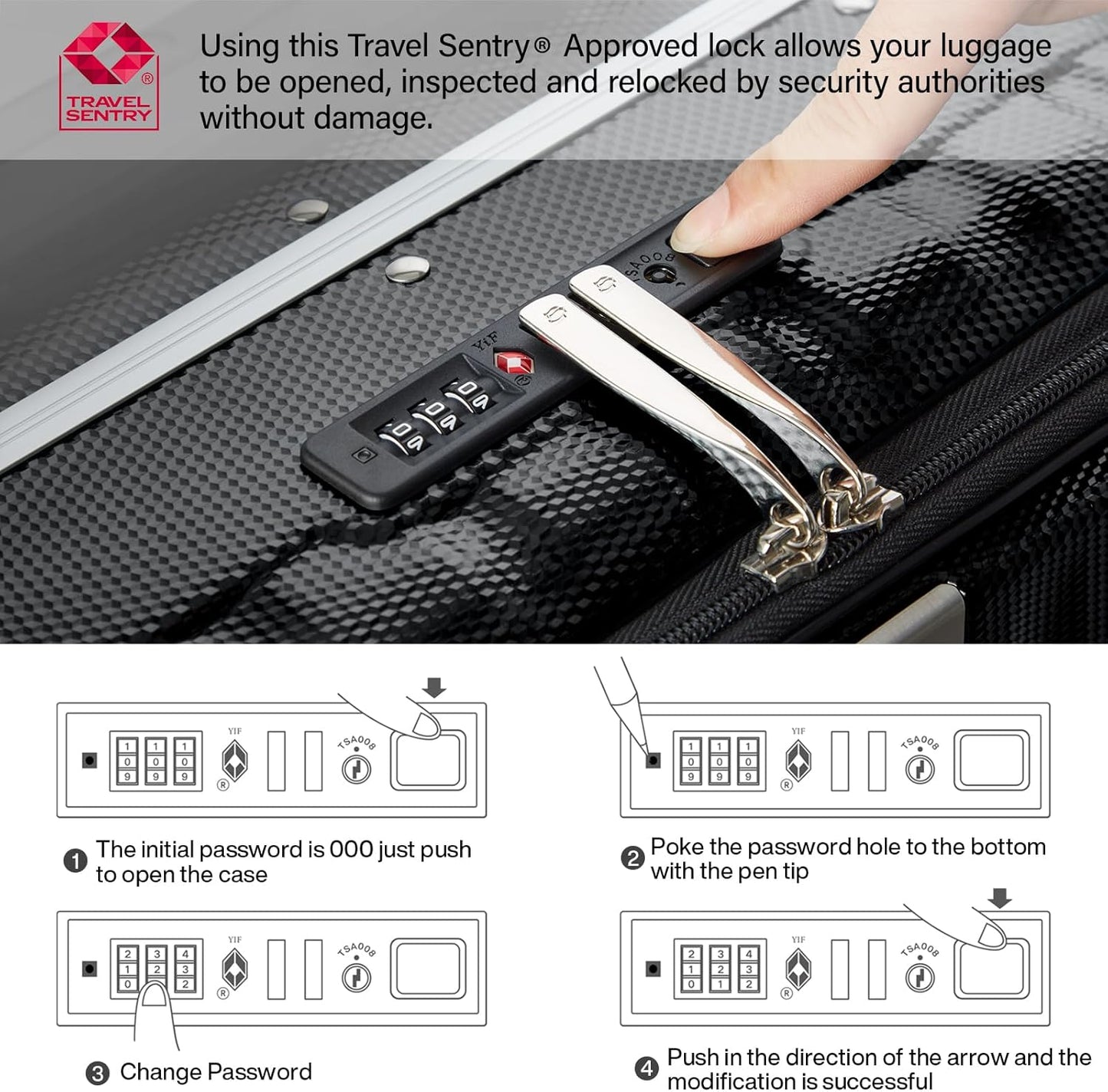Hanke 16 inch Underseat Carry On Suitcases with Wheels,Lightweight Hard Shell Carry on Luggage with Wheels for Weekender,Top Opening Small Suitcase,Travel Luggage for Womem Men,Jet Black.