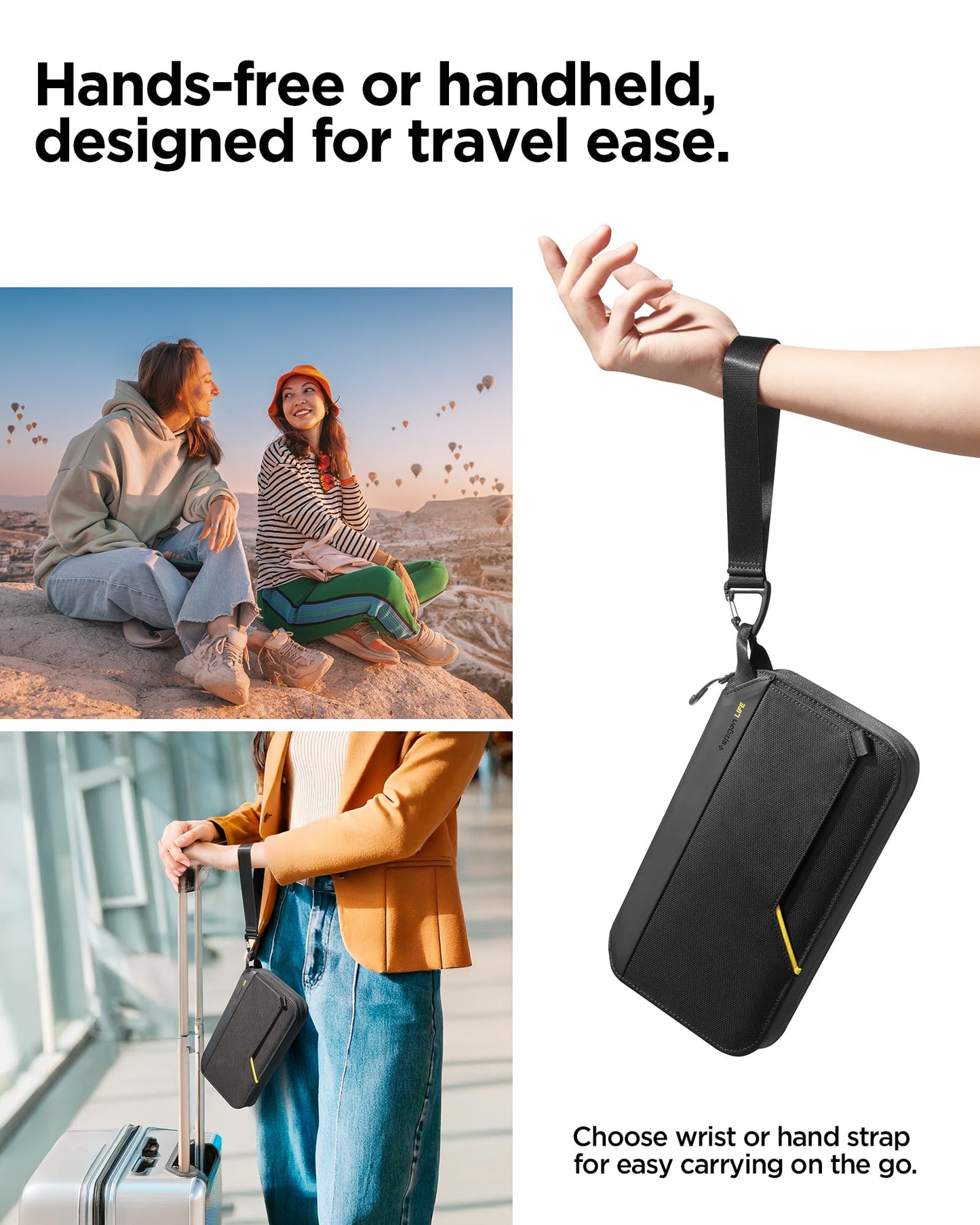 Spigen Life Passport Holder, RFID Blocking, for Family