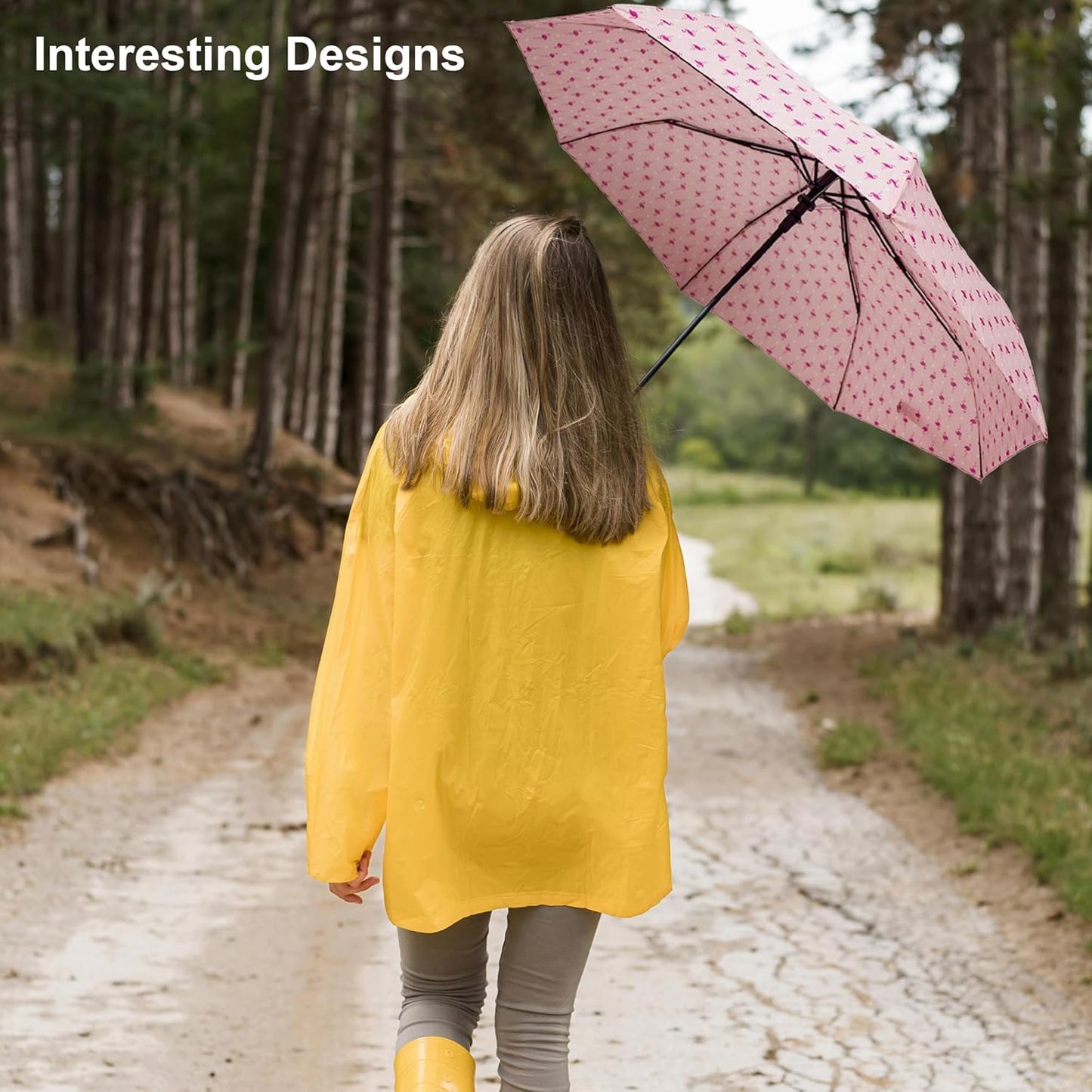 Nollia Windproof Automatic Travel Umbrella, Compact Portable with Reinforced Ribs for Sun & Rain