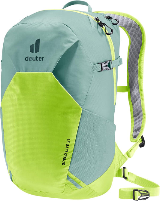 Deuter Speed Lite 21L Hiking Lightweight Backpack - Jade-Citrus