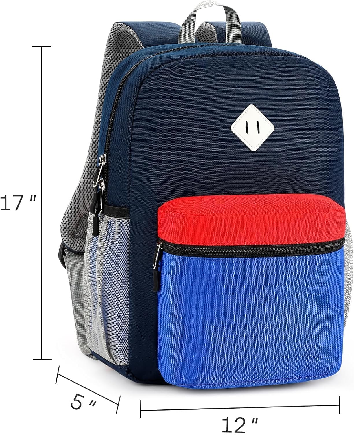 mibasies Kids Backpack for Boys 5-9: Large Boys Backpack for Elementary School