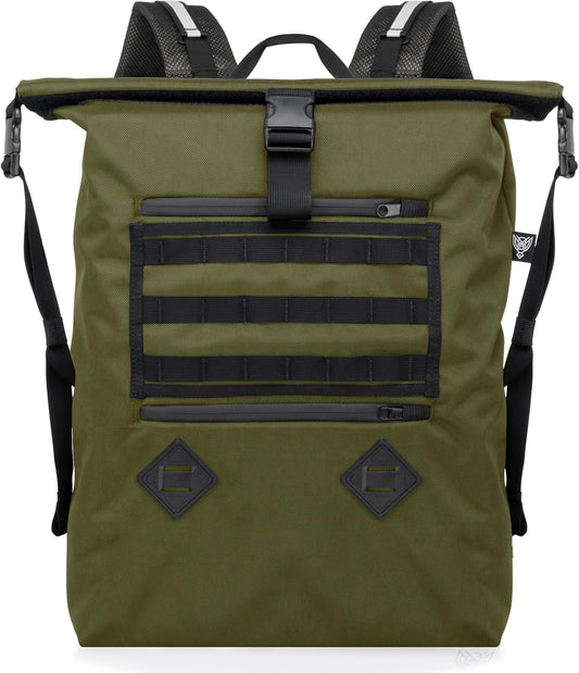 Xtreme Sight Line ~ AQUA RT ~ Large Water-Proof Faraday Backpack for Laptops, Tablets, and Mid-Size Electronics ~ Tracking/Hacking Defense ~ OD Green